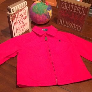 Ralph Lauren Red Spring Jacket: Size 2t